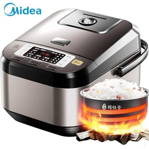 Midea Electric cooker electric cooker 4L intelligent reservation IH electromagnetic heating one key firewood rice work