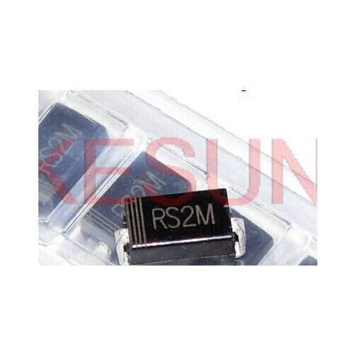 FR207 RS2M SMA DO-214AC 2A 1000V FAST RECOVRY RECTIFIER IC x200PCS FREE SHIPPING Connector
