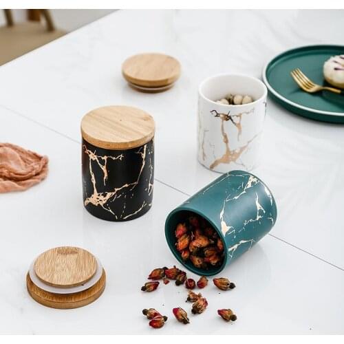 Kitchen Fresh-keeping Airtight Jars, Whole Grains, Flower Tea, Spice Storage Jars, Household Storage Boxes