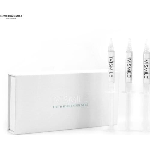 Teeth Whitening Gel Set Whitening Teeth Gel Supplements Carbide Peroxide Gel 2ML Dental Bleaching Teeth Syringe Whiteni