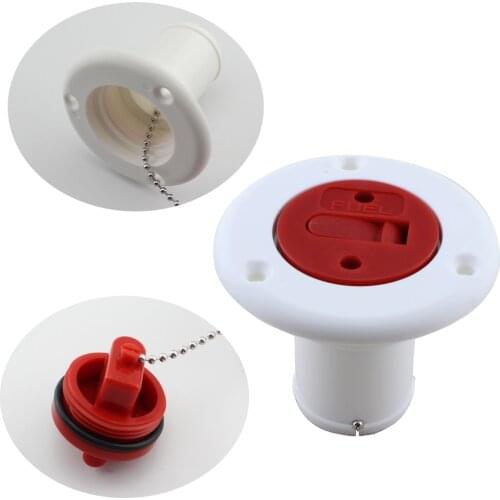 Nylon Plastic Marine hardware Deck Filler of Fuel 1.5 inch Socket