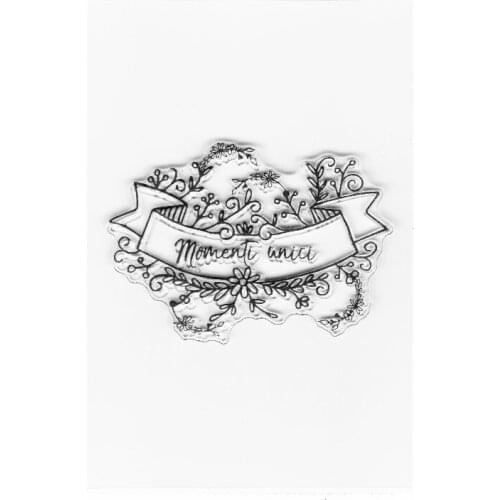 Italian Clear Stamps Scrapbooking Moment Unique Title Stamps For Card Making