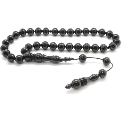 Tesbihane Caliper İşçilikli Istanbul Cut Erzurum Oltu stone Rosary