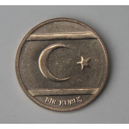 Turkish Republic of Northern Cyprus Asia Coins Old Original Infrequent Coin Commemorative Edition 100% Real Random Year