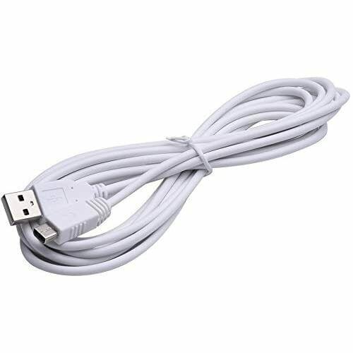 500pcs/lot 10FT USB Charge Cable for NINTENDO Wii U GAMEPAD CONTROLLER