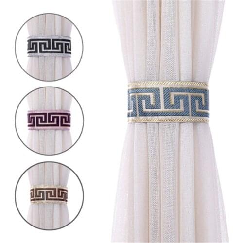 Curtain Clasp Curtain holder Chain Buckle Drapery Holdback Clip Holders Home Decor Curtain buckle blinds Accessories