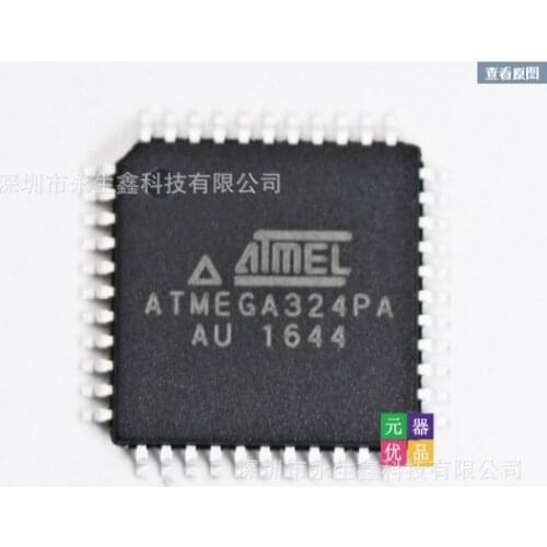 5/PCS Original | ATMEGA324PA-AU Atmega114pa Qfp44 Microcontroller Integrated IC Chip