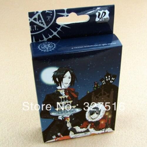 54pcs/set Anime Kuroshitsuji Playing Cards Toys Free Shipping