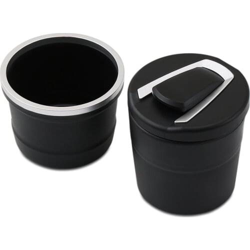 Car Ashtray Garbage Coin Storage Cup Container Cigar Ash Tray For FOCUS CRUZE GOLF POLO RIO Solaris Verna LADA Passat Corolla K3