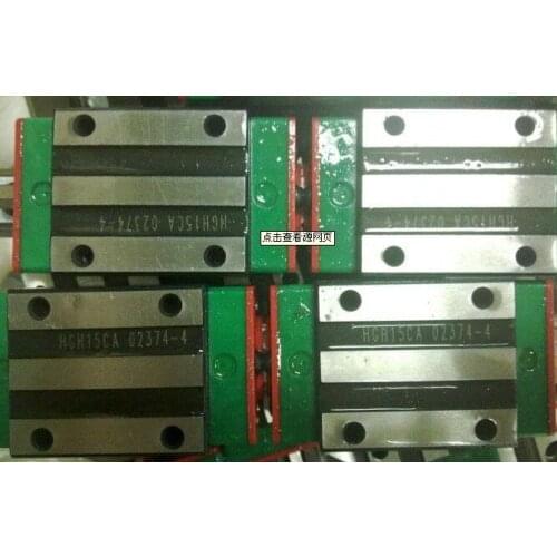 Free shipping HGH15CA2R4000 (+ - 100) Z0HII + DD - 2 rails, 4p carriages 1PCS HGH15CA2R2000 (+ - 100) Z0HI + DD - 1 rail 2