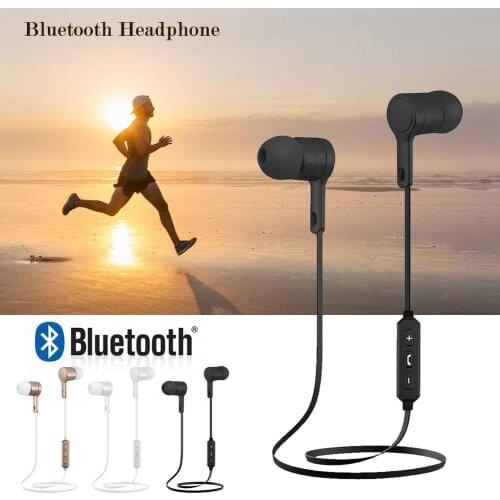 Bluetooth 4.1 Headset Stereo Wireless Sports Earphones for Mobile Phone Tablet Pad etc Devices Automatic Reconnection Headphone