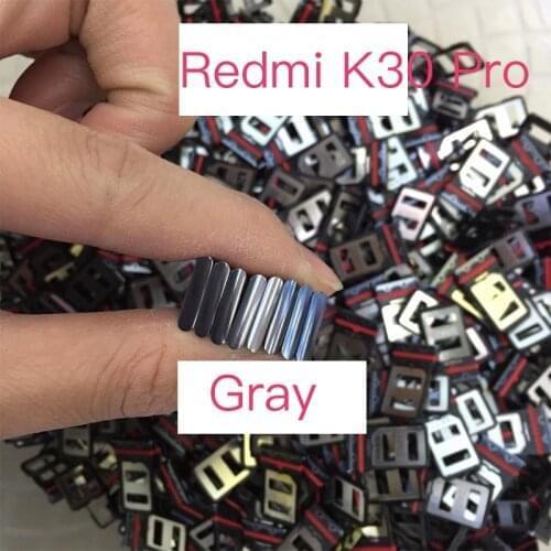 10pcs For Xiaomi Redmi K30 Pro / Poco F2 Pro Original Phone Housing SIM Tray Adapter Micro SD Card Tray Holder