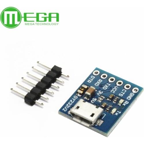 5pcs USB to TTL FT232RL communication module flash board GY232V2 MICRO FT232RL USB