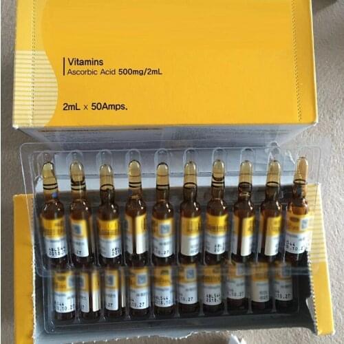 Fast Delivery Korea Vitamin C Anti-Aging Ampoules Anti-Aging Ascorbic AcidAgeless Powerful Anti-wrinkle Aging Face Skin Care