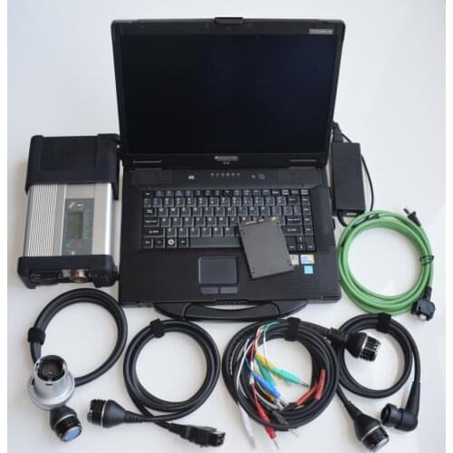 Newest Free Shipping SD Connect Compact 5 2020.12 Verison for Mb Star C5 with Laptop CF-52 HDD/SSD Software Install