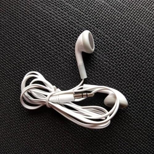 Wholesale White Black 3.5mm Disposable earphones for School for gift for Museum for Concert 10pcs/lot