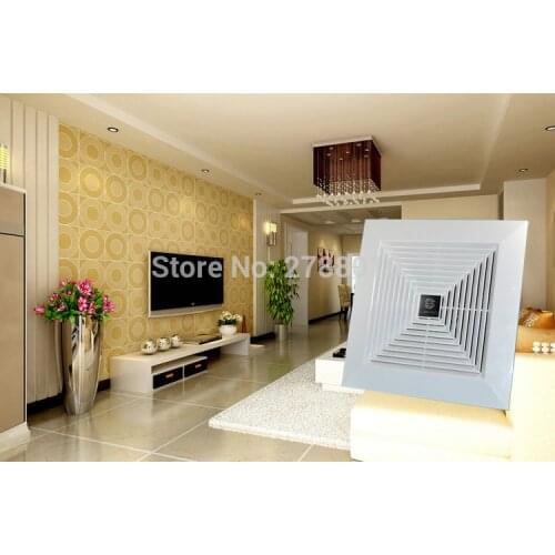 Ceiling Type Air Exchange Fan 8-inch Silent Air Exhauster Household Ventilating Fan Air Extractor BPT12-13A(B)