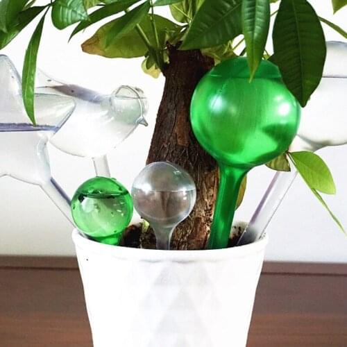 Practical PVC Travel House Plant Bulb Automatic Self Watering Device Shape Water Globes Garden Water Houseplant Plant Pot Bulb