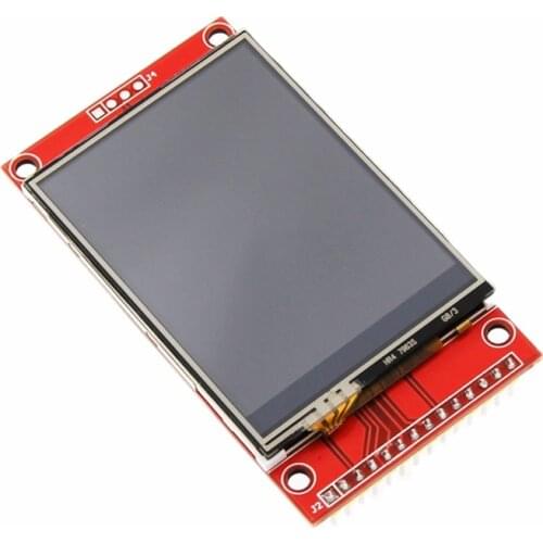 Retail 2.4 Inch 320x240 SPI Serial TFT LCD Module Display Screen with Press Panel Driver IC ILI9341 for MCU