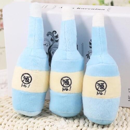 Cute Plush Dog Toys Stuffed Squeaky Cute Plush Sound Toy Sound Dog Cat Chew Squeaker Toy for Pet Small Dog Puppy equipment tools