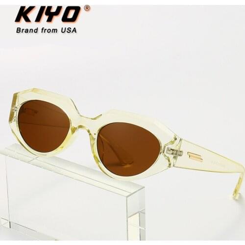 KIYO Brand 2020 New Women Men Polygonal Sunglasses PC Fashion Sun Glasses High Quality UV400 Driving Eyewear 3905