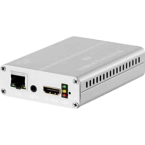 H264 H265 HEVC HDMI Encoder IPTV Video Encoder 1080P Video Converter Support HTTP RTSP RTMP for YouTube, Wowza, Facebook
