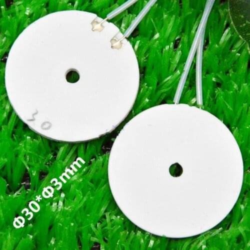 2 pcs high Temperature Ceramic Heating Sheet MCH Alumina Ceramic Heating Sheet ceramic plate 30*3*2mm 3.7V/7V/12V/24V