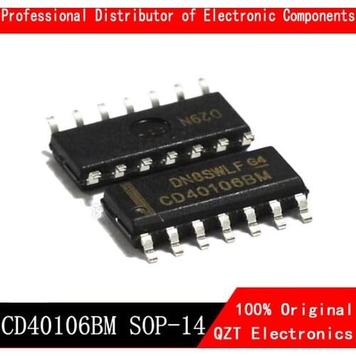 10pcs/lot CD40106BM CD40106 40106BM 40106 SOP14 SMD In Stock
