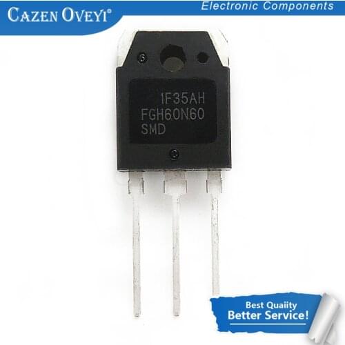 10pcs/lot FGH60N60SMD FGH60N60 TO-3P 600V 60A In Stock
