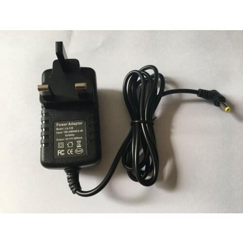 50PCS High quality 5V 3A AC 100V-240V Converter IC power Adapter DC 3000mA 15W Power Supply UK Plug DC 4.0mm x 1.7mm New