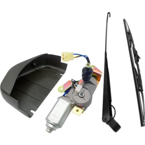 Excavator Accessories For Daewoo 150 215 220 225-5-7-9 Doosan Excavator Wiper motor 24V12V Wiper arm wiper sheet