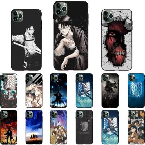 Attack on Titan Phone Case for iPhone 11 12 mini pro XS MAX 8 7 Plus X XS XR