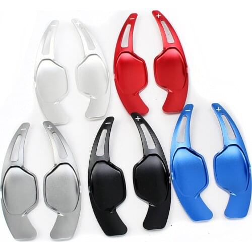 For Cadillac XTS 2013-2017 2018 2019 2020 Car steering wheel shift paddle gear paddles DSG extender stickers Car accessories 2PC