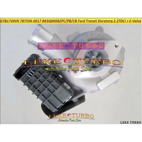 GTB1749VK 787556 787556-5017S 787556-0017 1717628 1760759 BK3Q6K682CB Turbo For Ford Transit 130PS Duratorq 2.2L electril valve