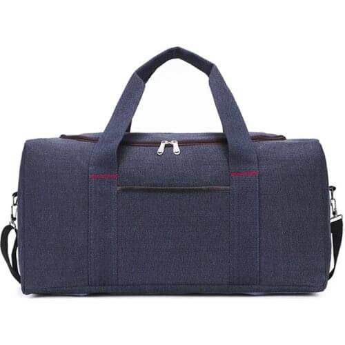 Canvas Men Travel Bags Women Large Capacity Carry On Luggage Bags Duffel Bag Vintage Travel Tote Portable Weekend Bag Overnight