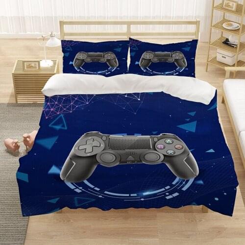 Game Gamepad Gamer 3D Luxury Bedding Set Kids Adult Duvet Cover Sets Quilt Home Textiles King Queen Double Full Size Dropship