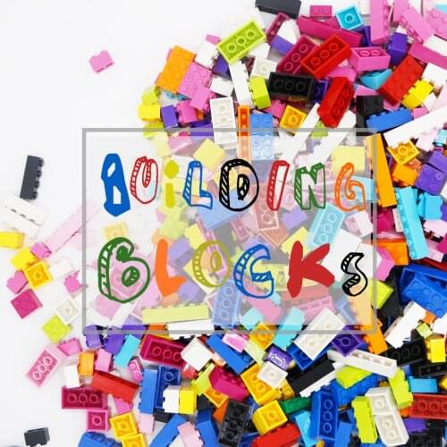 Classic Creative Building Blocks Plate City Figures DIY Small Parts Bulk Basic Bricks Model Toys People Construction Accessories