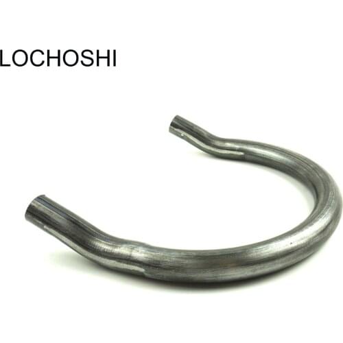 LOCHOSHI 230mm Width Cafe Racer Bobber Tracker Motorcycle Upswept Seat Frame Hoop Kick Up Loop For Suzuki Yamaha Kawasaki Honda