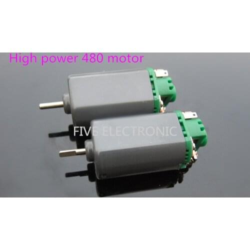 Short axis 480 motor Double ball bearing High Power 7.2V18000rpm, use for electrical tools