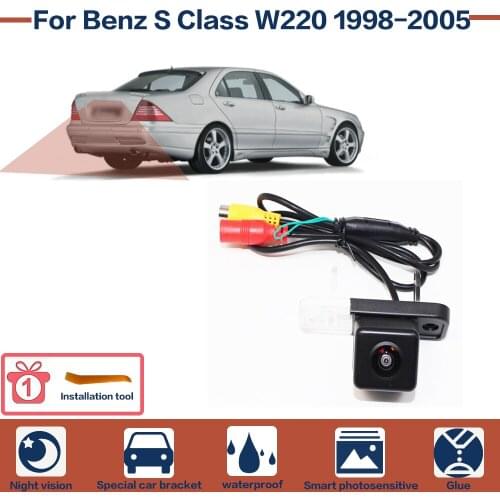 Night Vision Full HD Car Rear View Reverse Backup Camera High Quality CCD For Benz SLK350 SLK320 SLK300 SLK280 SLK230 2004-2011