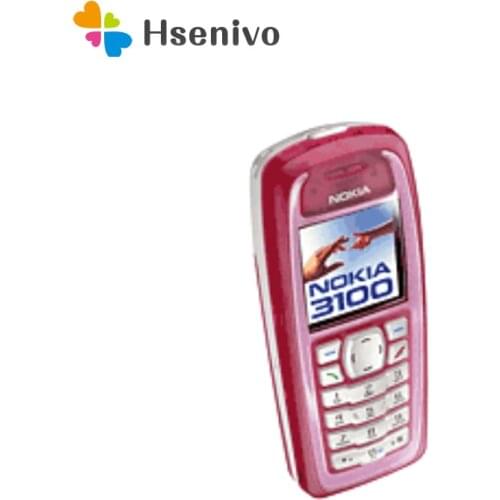 3100 Nokia 3100 GSM Bar phone with Hebrew & Arabic keyboard Cheap Cellphone ( Pink Color) Free shipping