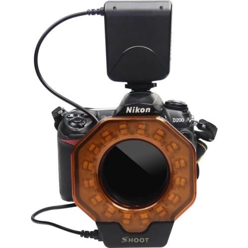 Single-reflex Micro Ring Flash Led Light Lamp for Canon Camera Digital SLR Cameras