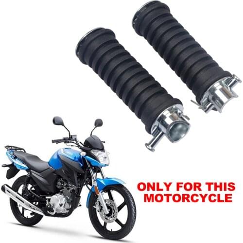 Motorcycle Rear Footrests Foot Peg For YAMAHA YBR125 YBR125Z YX125 YX YBR 125 125Z 125 Z Pedal Parts Foot Rests