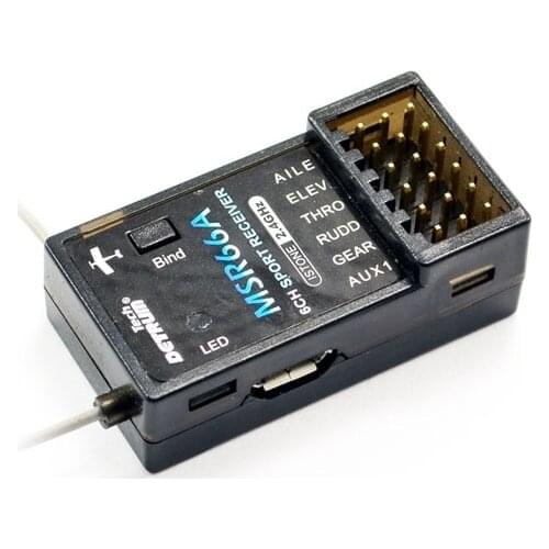 Dynam Detrum Mini MSR66A 6CH receiver with Istone stabilizer W/ABS DTM-R005