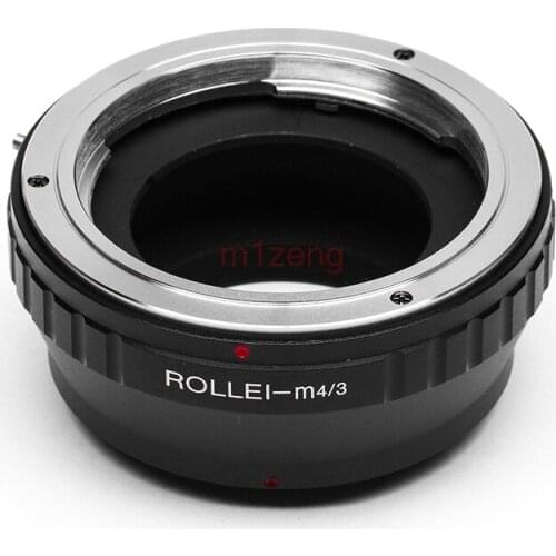 Qbm-m43 adapter ring for ROLLEI QBM Lens to panasonic M43 GH4 gh5 GM1 gx7 GX9 gx85 g85 gf10 gf7 EM5 EM1 EM10ii camera