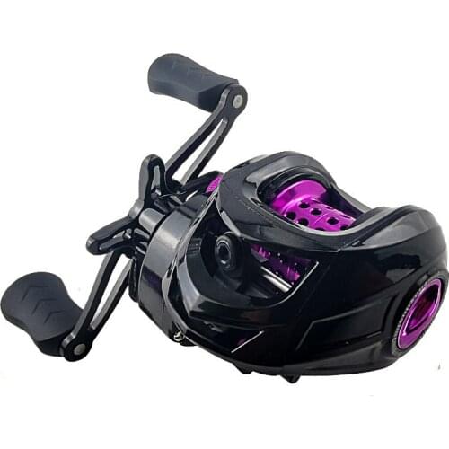 Baitcasting Fishing Reel 7.2:1 High Speed 19+1BB Fishing Wheel Lightweight Spool For Bass Perch Sea Fishing Tackle 2021