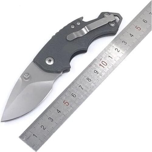 Folding Knife Survival Tactical Pocket Knife Outdoor Camping Mini Keychain Rescue Hunting Knives EDC Fishing Self-defense Tool