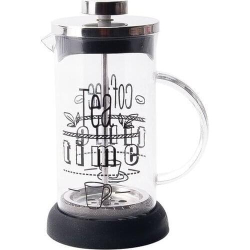 Modern İkra Home French Press Borosilicate Glass 350 ml tea & Coffee teapot чайник tea set чайник заварочный teapot أواني الشاي
