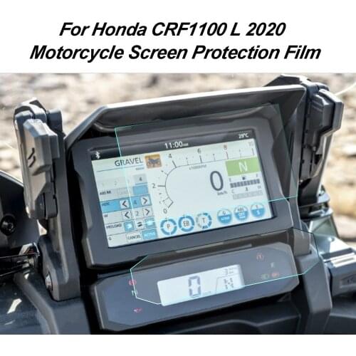 For Honda CRF1100L Cluster Scratch Protection Film CRF 1100L CRF1100 L africa twin 2020 Screen Protector Motorcycle Accessories