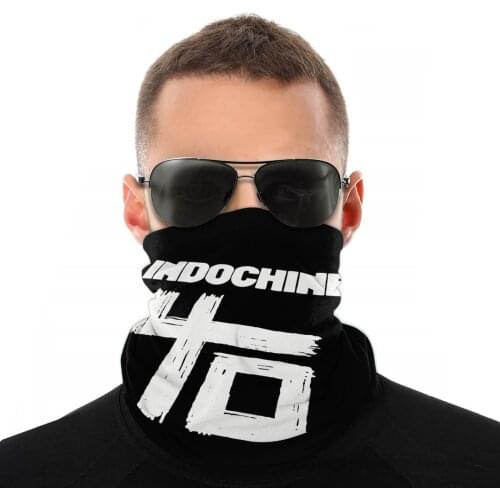 Indochine Magic Scarf Half Face Mask Unisex Halloween Neck Warmer Neck Bandanas Multi-functional Headband Outdoor Hiking
